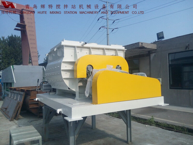 JS750攪拌臂采用偏心式設(shè)計(jì)，延長(zhǎng)使用壽命，青島輝特機(jī)械